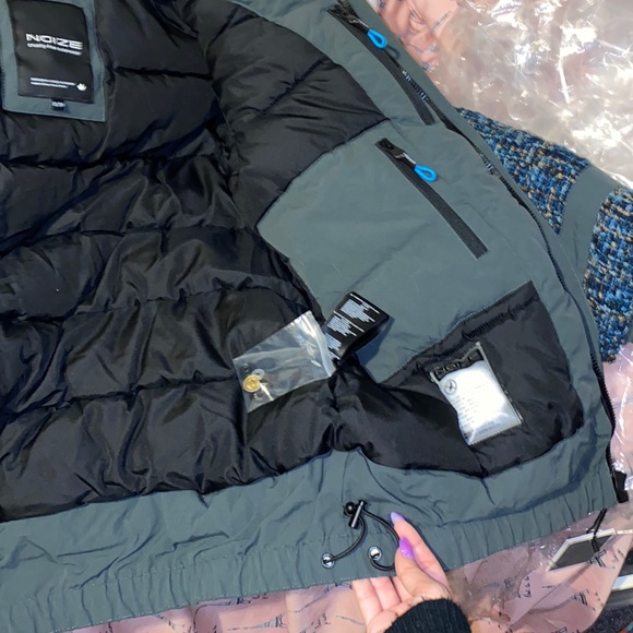 Noize Safara Mixed Media Jacket - Picture 8 of 11